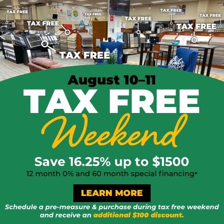 Tax Free Weekend Sale